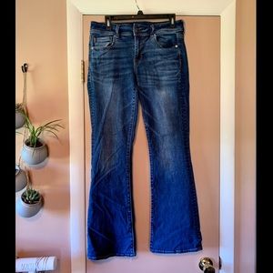 American Eagle Super Stretch Kick Boot Jeans